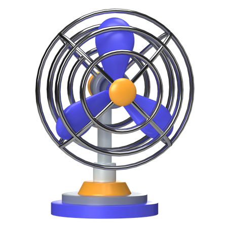 Desk Fan  3D Icon