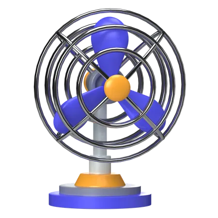 Desk Fan  3D Icon