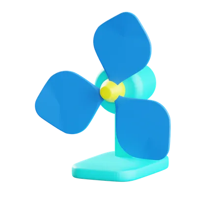 Desk Fan  3D Icon