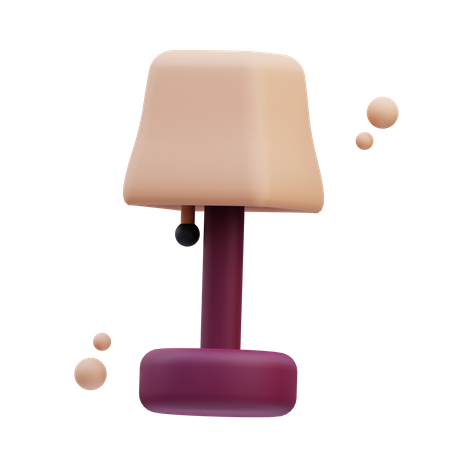 Desk Lamp  3D Icon