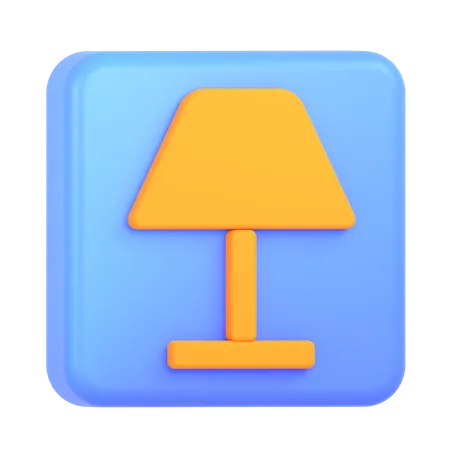 Desk Lamp  3D Icon