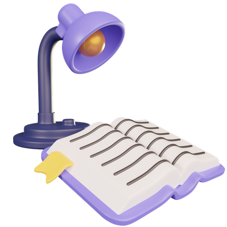 Desk Lamp  3D Icon