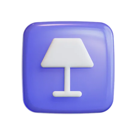 Desk Lamp  3D Icon