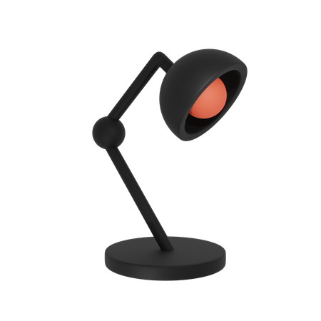 Desk lamp  3D Illustration