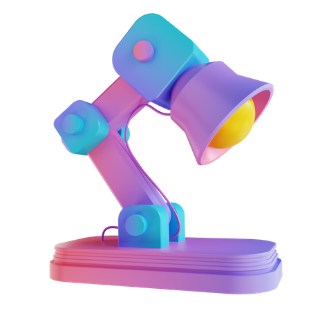 Desk Lamp  3D Illustration