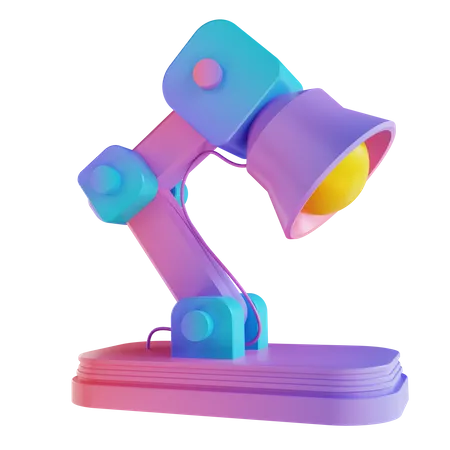 Desk Lamp  3D Illustration