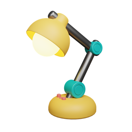 Desk Lamp  3D Illustration