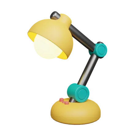 Desk Lamp  3D Illustration
