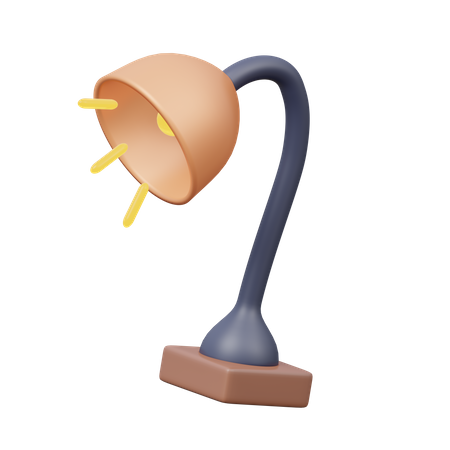 Desk Lamp 3D Illustration