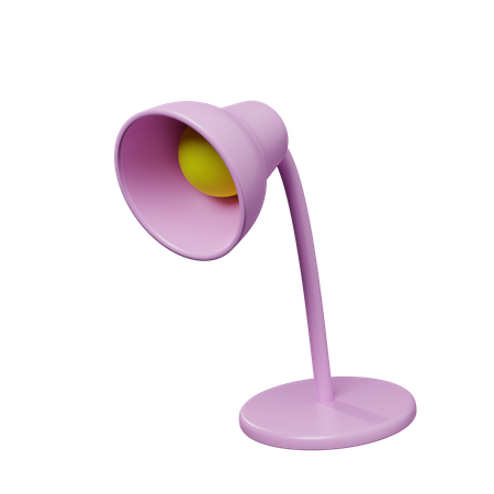 Desk lamp 3D Illustration