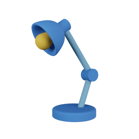 Desk Lamp For Study 3 D Illustration 3D Illustration