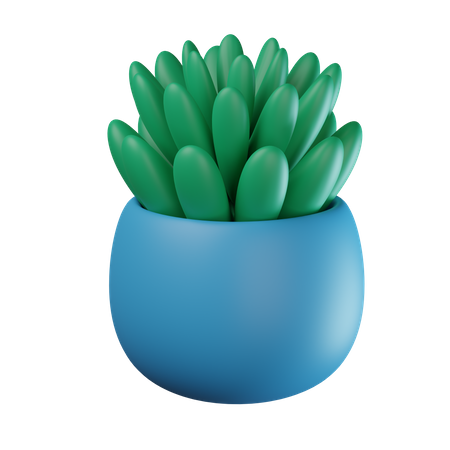 Desk Plant  3D Icon
