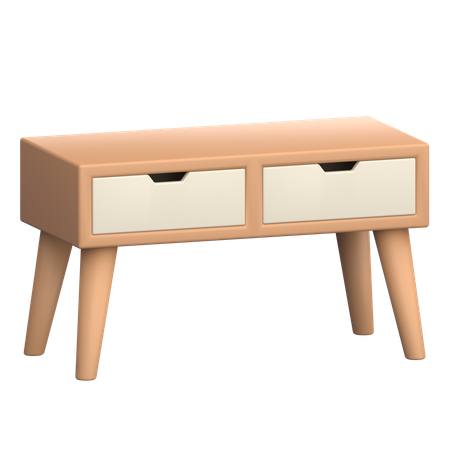 Desk Table  3D Icon