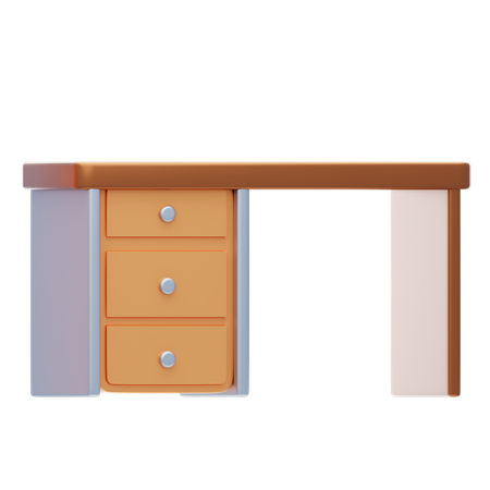 Desk Table  3D Icon