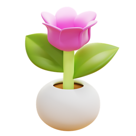 DESK VASE  3D Icon