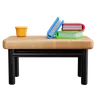 Desk With Books