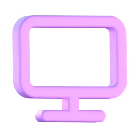 Desktop  3D Icon