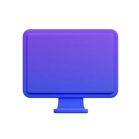 Desktop  3D Icon