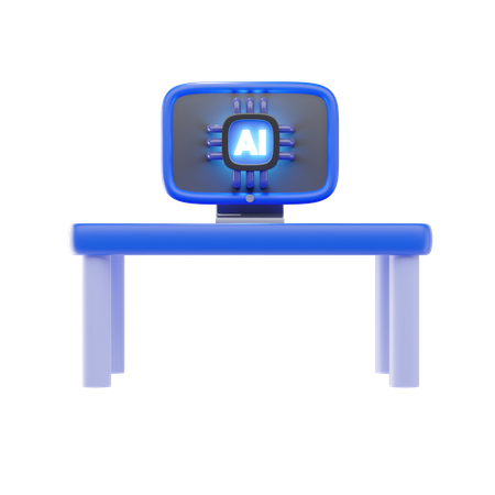 Desktop  3D Icon