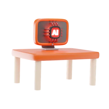 Desktop  3D Icon