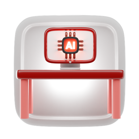 Desktop  3D Icon