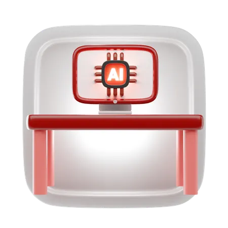 Desktop  3D Icon