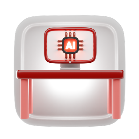 Desktop  3D Icon