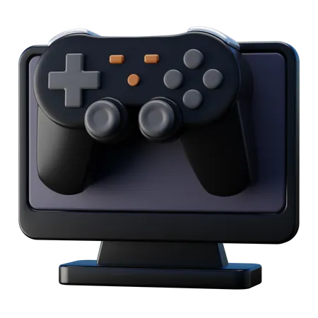 Desktop Gaming Pc  3D Icon