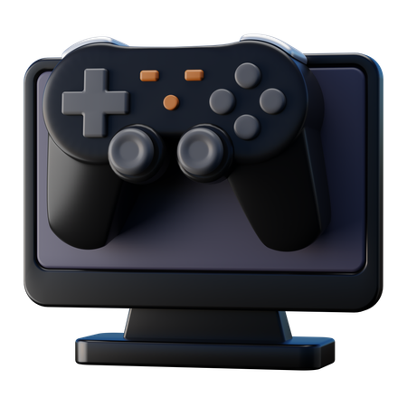 Desktop Gaming Pc  3D Icon