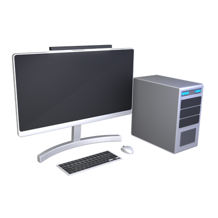 Desktop Setup  3D Icon