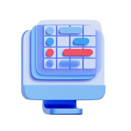 Desktop Task Organizer  3D Icon