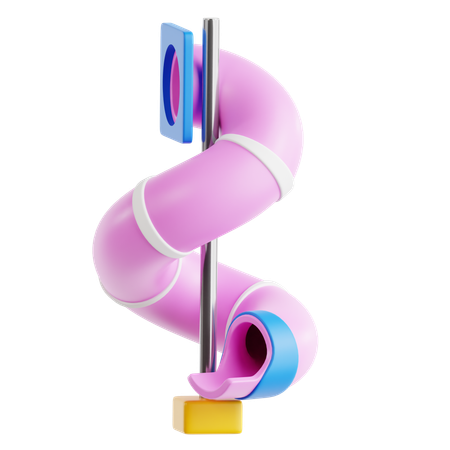 Corrediça espiral  3D Icon