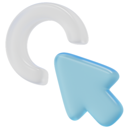 Deslizamiento de flecha grueso  3D Icon