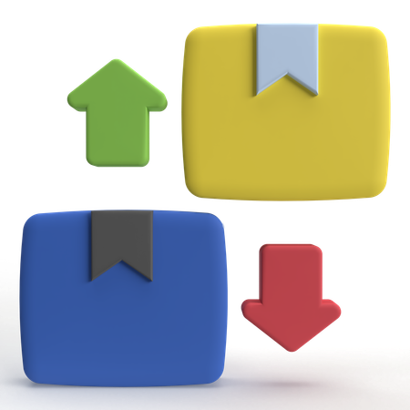 Deslocamento do produto  3D Icon
