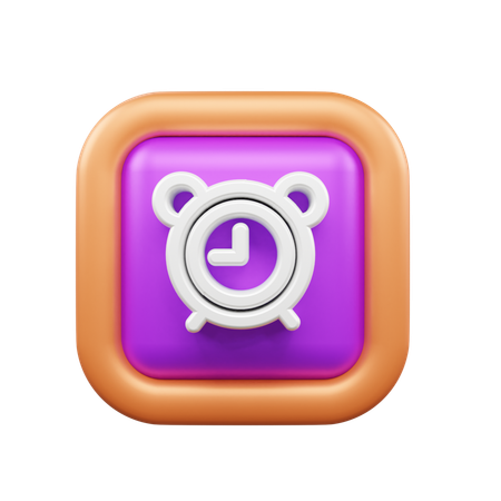 Despertador  3D Icon