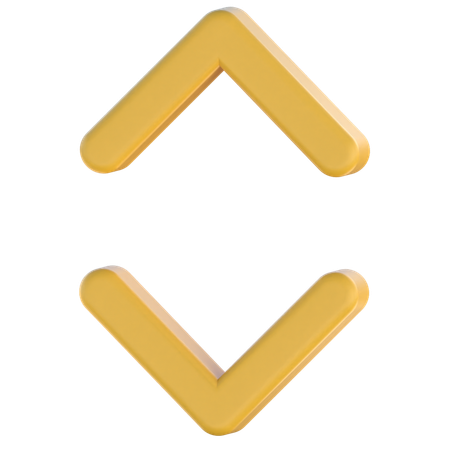 Desplazamiento vertical  3D Icon