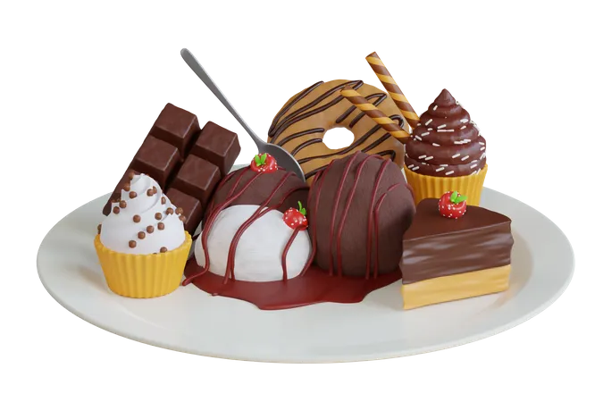 Dessert  3D Icon