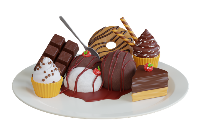 Dessert 3D Icon