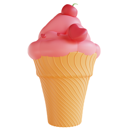 L'amour des desserts  3D Icon