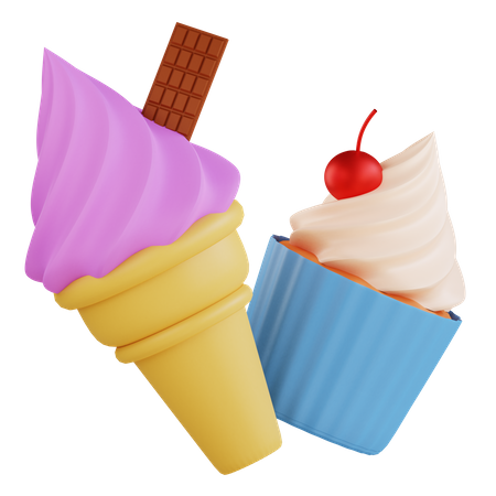 Dessert Food 3D Icon
