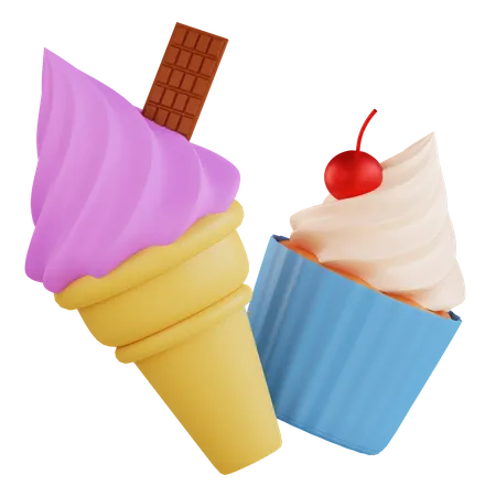 Dessert Food 3D Icon