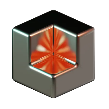 Dessiner un carré  3D Icon