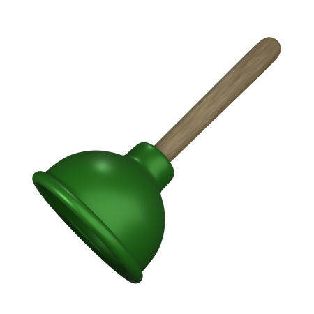 Destapador de inodoro  3D Icon