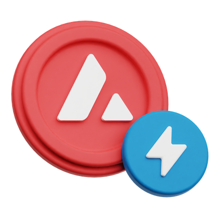 Avalancha de relámpagos  3D Icon