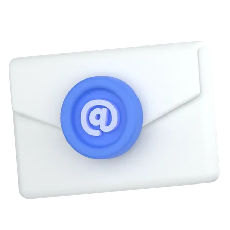 Destination du courrier  3D Icon