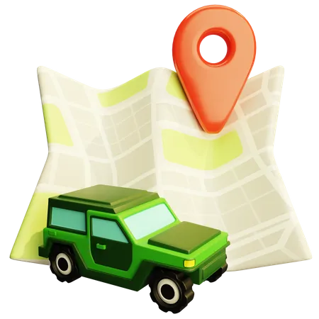 Destination de voyage  3D Icon