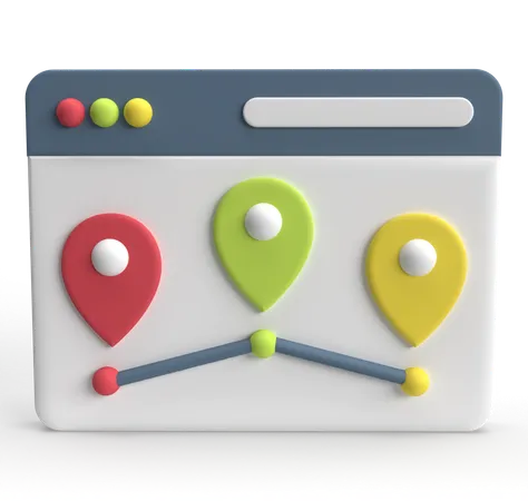 Destinations  3D Icon