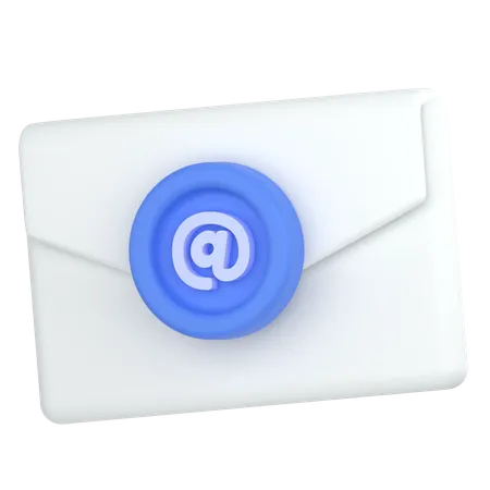 Destino Do E Mail 3D Icon