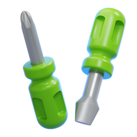 Destornillador  3D Icon