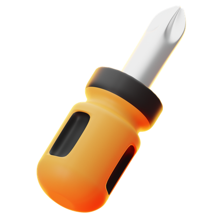 Destornillador  3D Icon